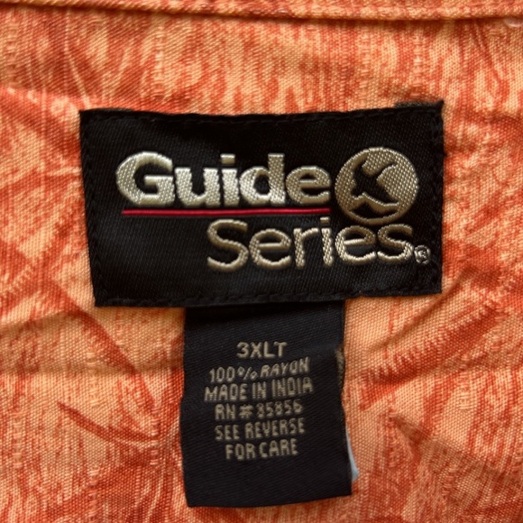 Guide Series Casual Button Down Shirt ~ Men’s 3XLT - Picture 3 of 5